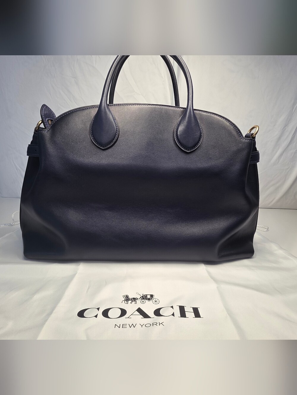 Coach BLUE Empire CARRYALL 40